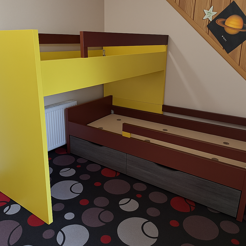 Dětská patrová postel